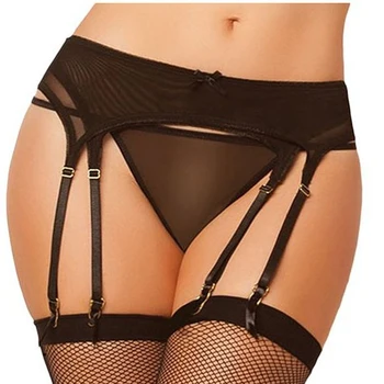 

Sexy Lingerie Sexy Garter Belt Sets Women's Panties Transparent Lingerie Garter Belt Jartiyer Sexy Lenceria Femenin DW006