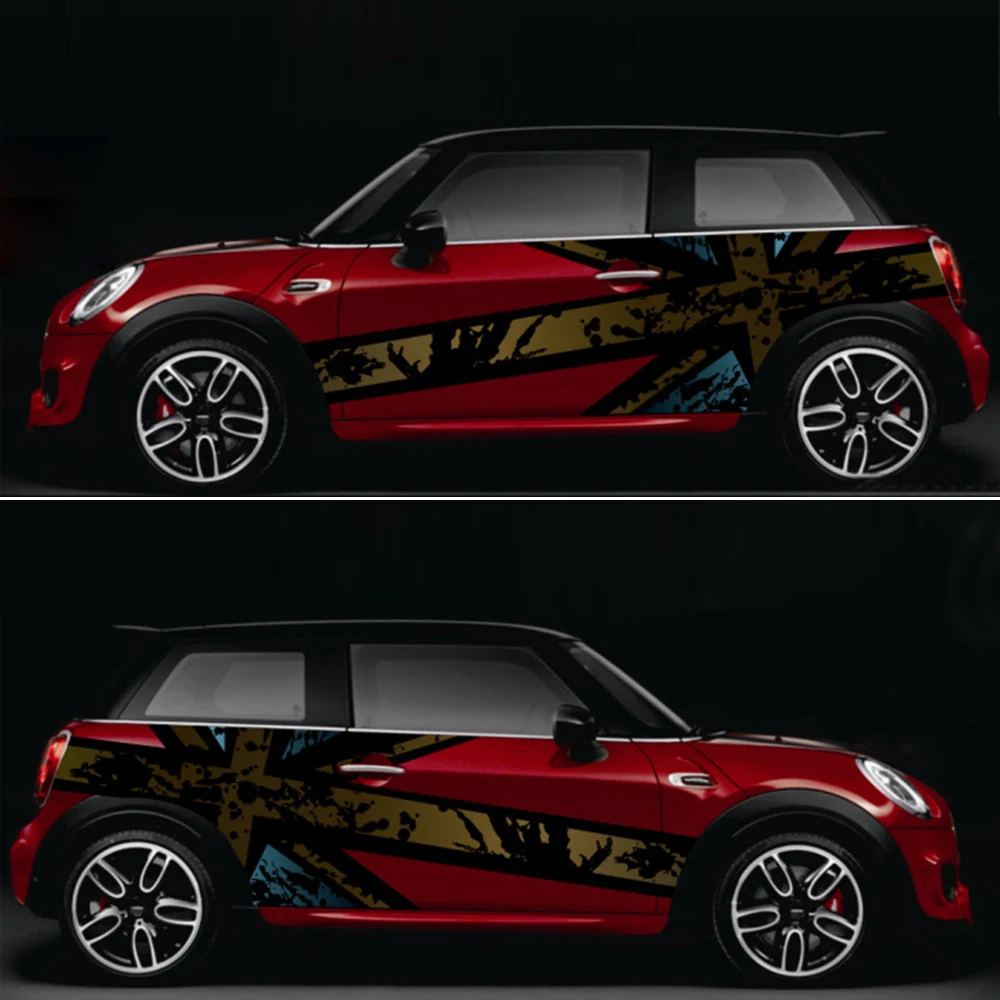 Двусторонняя наклейка на дверь автомобиля Jack для MINI Cooper F54 F55 F56 F60 R55 R56 R60 Countryman