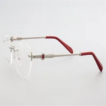 Mongoten Для женщин Ретро мода Сплав оправы линза для рецептов оптические очки цвета: золотистый, серебребристые очки Анти-усталость очки для чтения