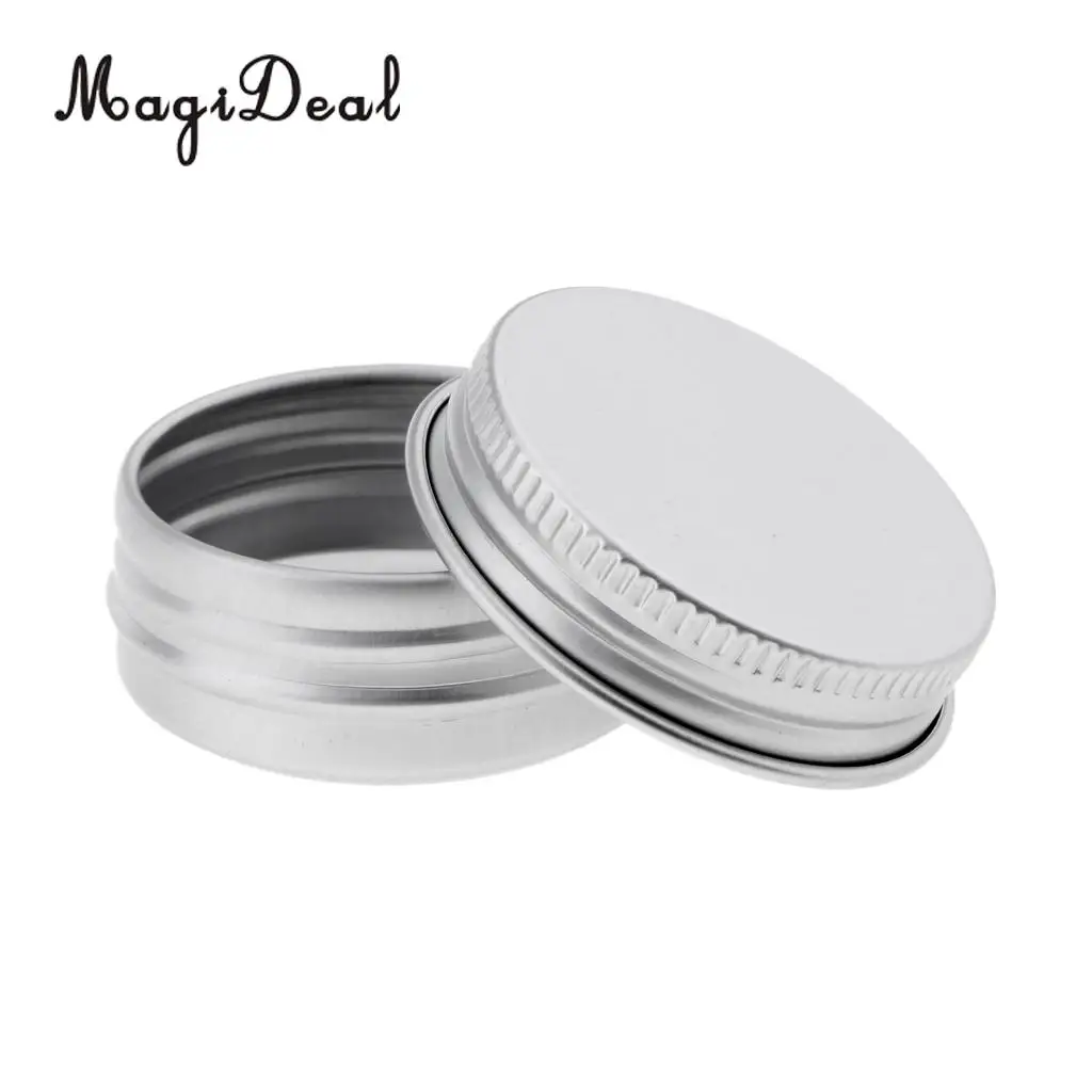 20pcs 5ml 15ml Aluminium Lip Balm Tin Pots Cosmetic Cream Jar Bottle Container