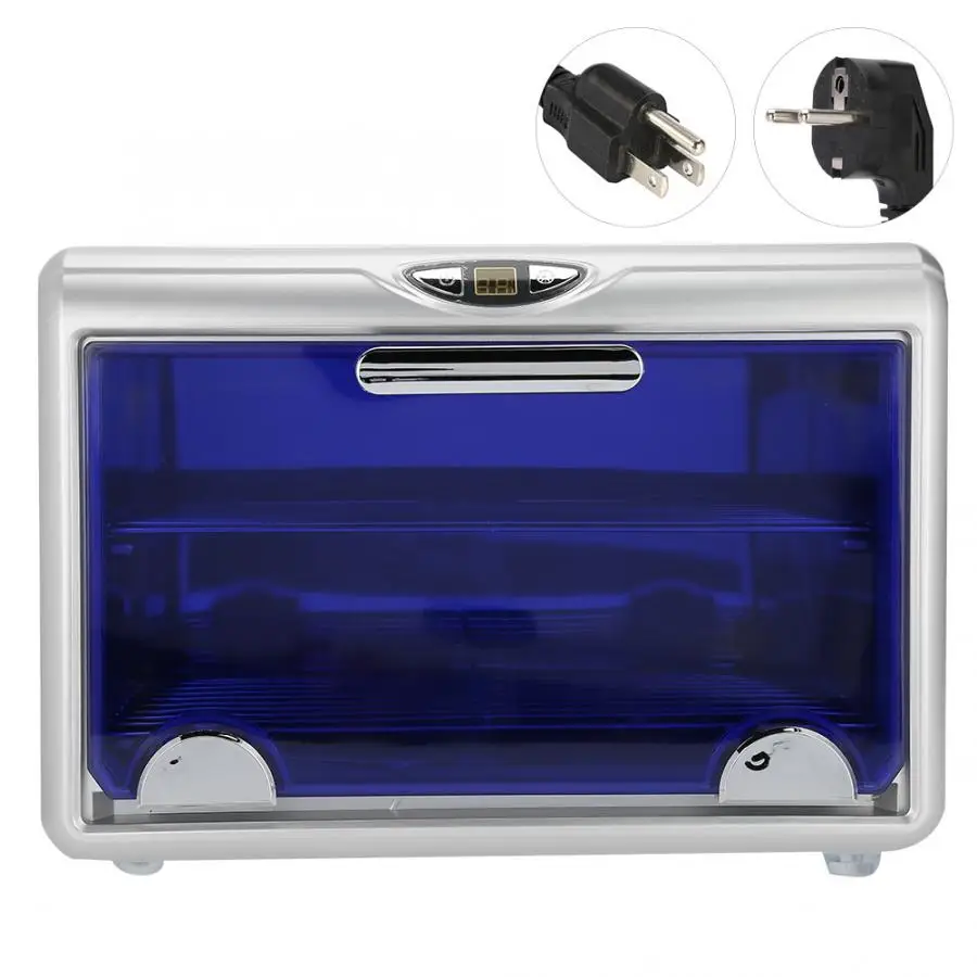 Double Layers UV Ozone Sterilizer Cabinet Drawer Nail Salon Spa Tools Disinfecting Nails Manicure Tool | Красота и здоровье