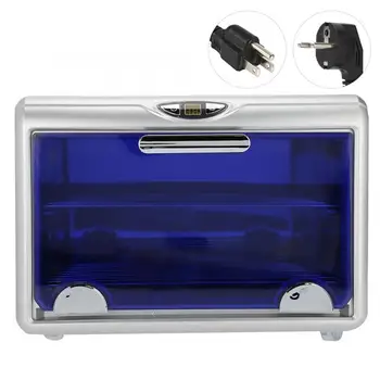 

Double Layers UV Ozone Sterilizer Cabinet Drawer Nail Salon Spa Tools Disinfecting Nails Manicure Tool