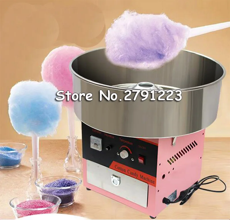 Fress shipping коммерческий хлопок конфеты машина зефир делая для аппарата для приготовления сахарной ваты машина наборы для десерта для детей 220 V