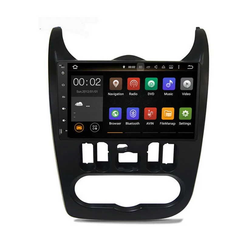 Octa Core RAM 4G ROM 32G Android Fit Renault Sandero Dacia Sandero 2008 2012 Car DVD