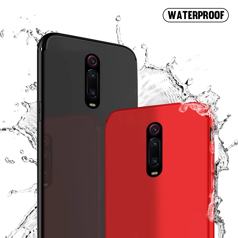 

For Xiaomi Mi 9T Case Matte Soft Silicone Cover for Xiaomi Mi 9T Pro Redmi K20 Case TPU Phone Back Redmi K20 Pro Case 6.39"inch
