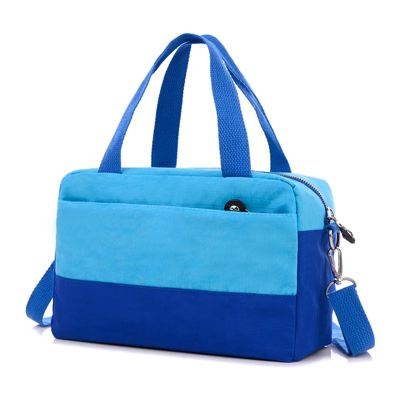 Детская сумка-Органайзер,, многофункциональные детские сумки для подгузников, рюкзаки, сумки для мам, рюкзак для подгузников - Цвет: tiankonglan