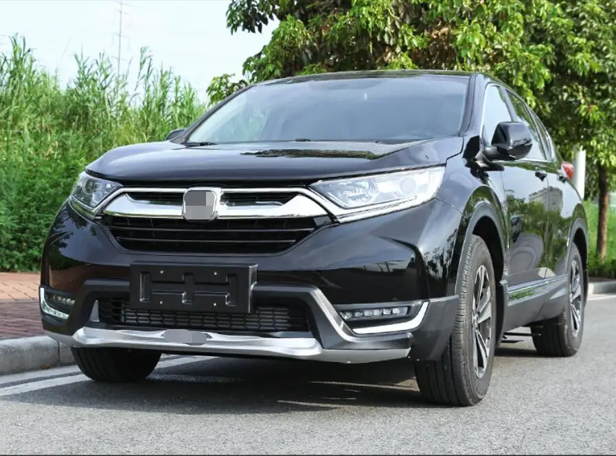Авто бампера для Honda CR-V CRV 2017,2018 Высокое качество предохранитель ABS плиты спереди + сзади автомобильные аксессуары