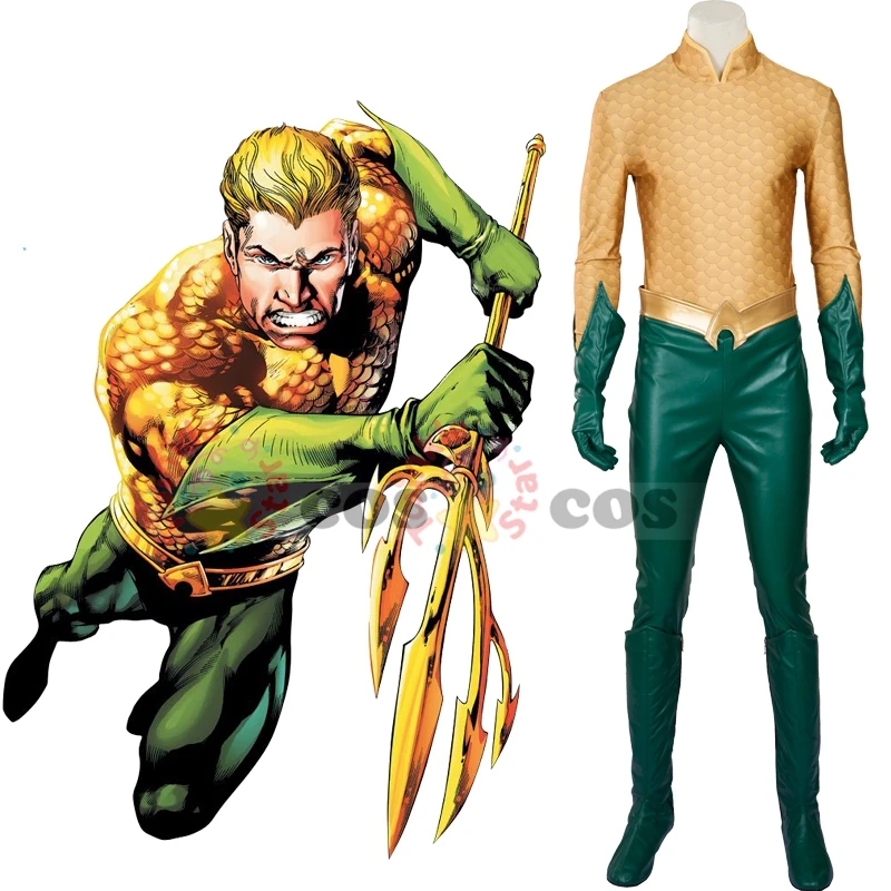 halloween costume for men Aquaman cosplay costume adult superhero