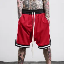 Модные мужские модные эластичные сетчатые повседневные спортивные Прямые шорты Calcoes Desportivos 50