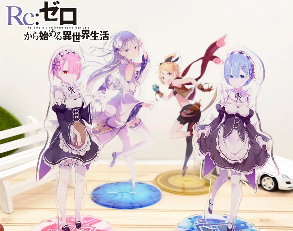 

Re Zero Starting Life in Another World Emilia Ram Rem Acrylic Figure Model