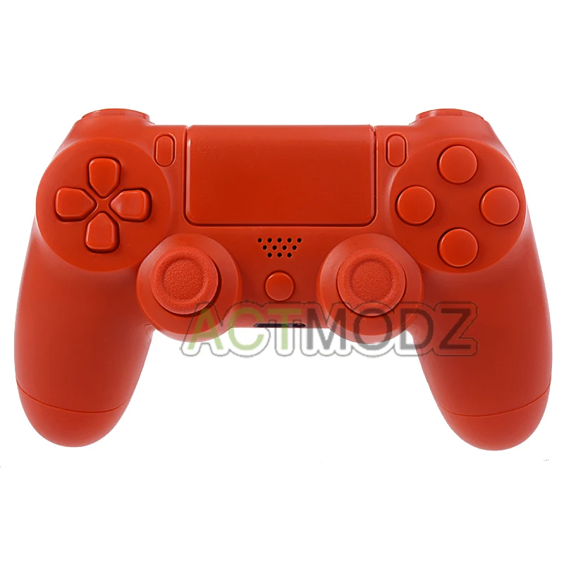 

Solid Orange Full Set Shell Case Buttons Repair for PS4 Game Controller