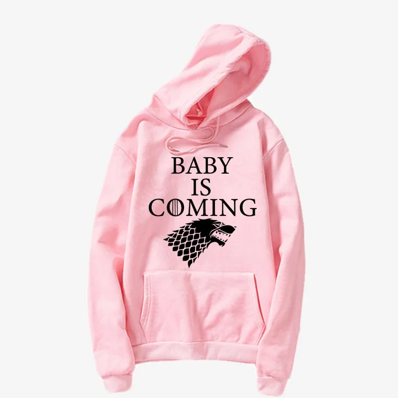  Baby is Coming Maternity hoody Game of Thrones Inspiration source life art source hoodie to send mo