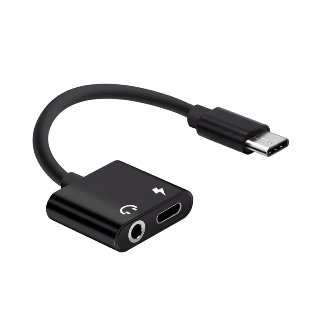 Cable-Type-C-to-3-5mm-Headphone-Jack-Adapter-AUX-2-In-1-Sync-Data-Charging