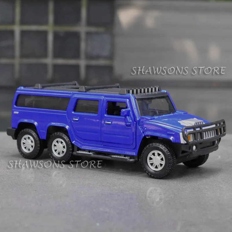 

1:32 DIECAST CAR MODEL TOYS PULL BACK HUMMER H6 STRETCH LIMOUSINE SOUND LIGHT