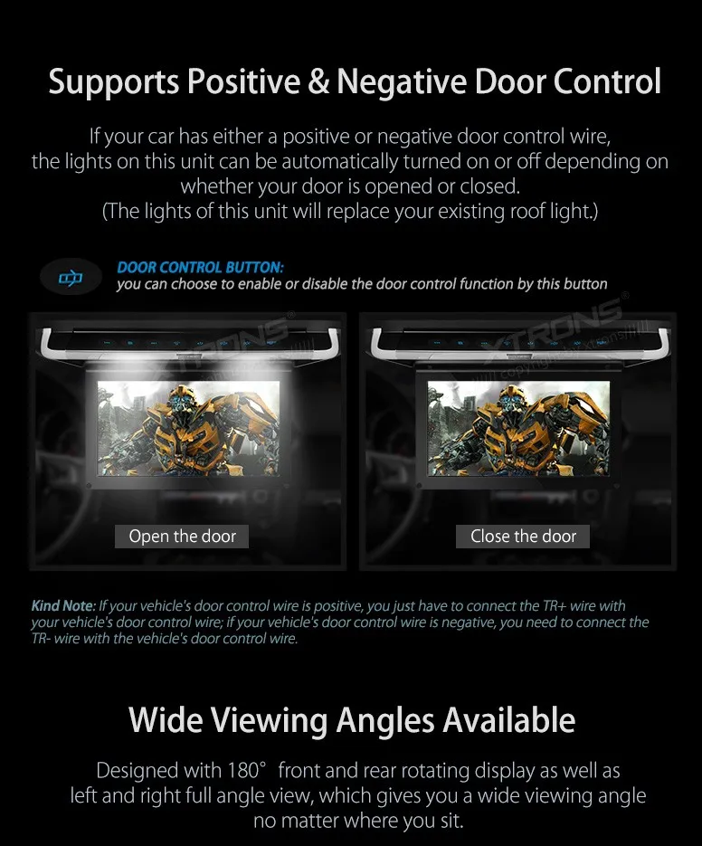 Discount 10" Flip Down Car DVD Car Roof DVD Roof Monitor Car DVD with Built-in HDMI Port & Sleek/Elegant Touch Panel Design 9