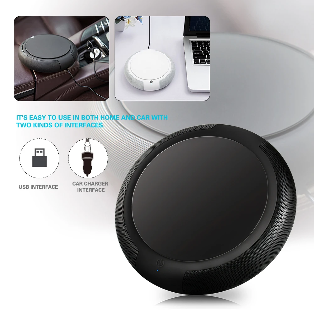 

Car Air Purifier with Filter Portable Travel USB Cleaner Formaldehyde Cigarette Smoke Odor Bacteria Purifying Device Ionizer