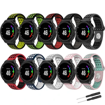 

Silicone Band Strap For Garmin Forerunner 235 220 230 620 630 735XT GPS Running Smart Watch Colorful Soft Sport wrist watch band