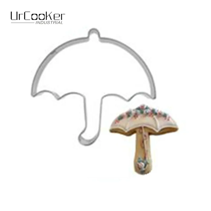 Chocolate Cake Umbrella Mold New stainless steel biscuit cake umbrella mold Q50 | Дом и сад