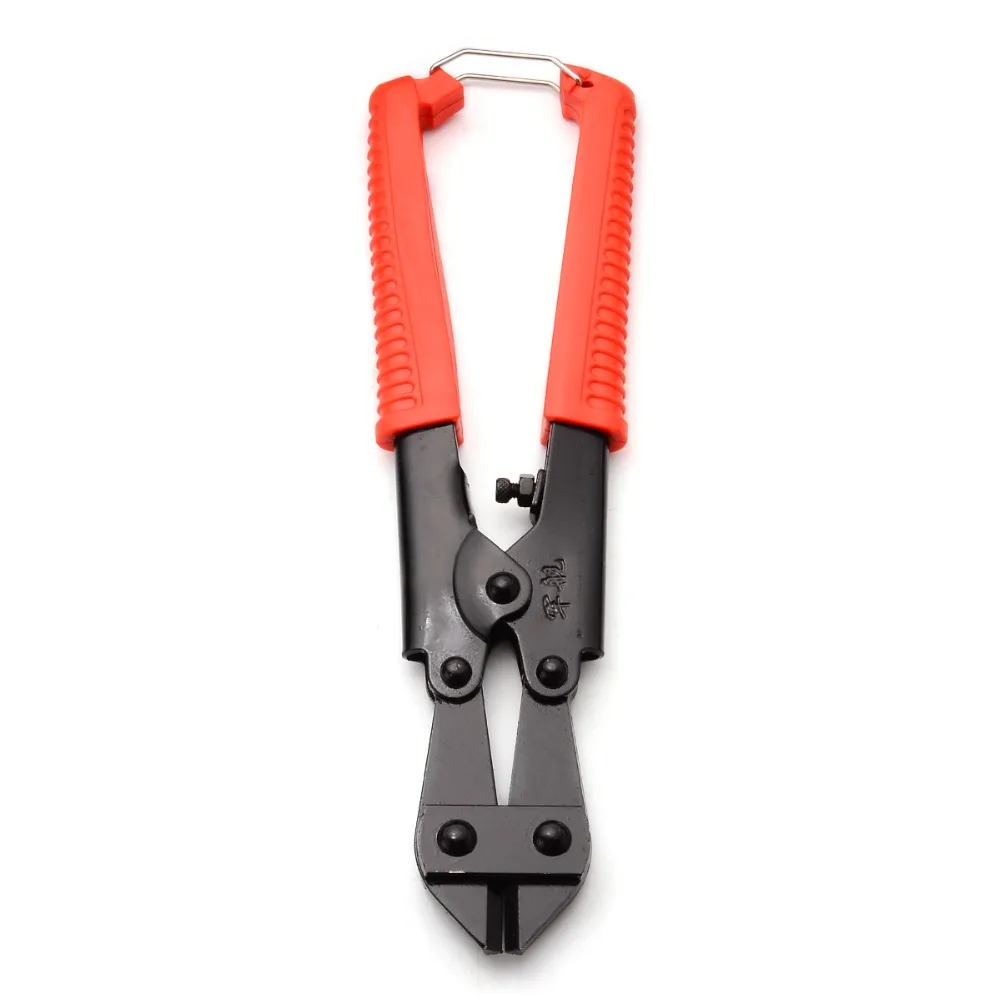 

1pc Flat Nose Mini Bolt Cutter 8 inch High Carbon Steel Cable Chain Padlock Pliers For Hand Tool