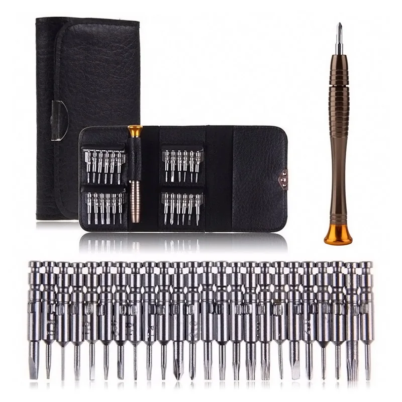 

New 25 in 1 Universal Torx Screwdriver Repair Tool Set Repairing Opening Tools Kit For Cellphone Tablet --M25