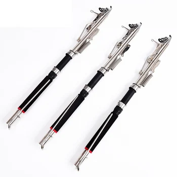 

High 2.1/2.4/2.7m Automatic Fishing Rod Sensitive Telescopic Pole Sea Ice Glass Fiber Carp Fishing Tool DOG88