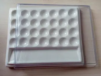 

Dental Color Matching Plate 28 holes,dental lab Porcelain Ceramic enquipment material