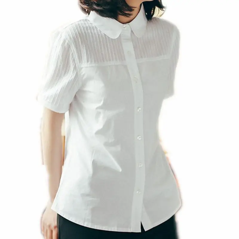Online Buy Wholesale white collar blouse from China white 