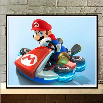 

Full Square/Round Drill 5D DIY Diamond Painting "Super Mario " Embroidery Cross Stitch Mosaic Home Decor Children's gift