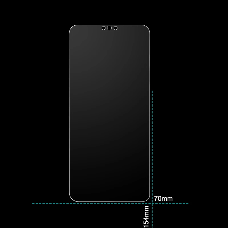 Закаленное стекло для huawei Honor 8X защита экрана на 9h 2 5D телефон защитное
