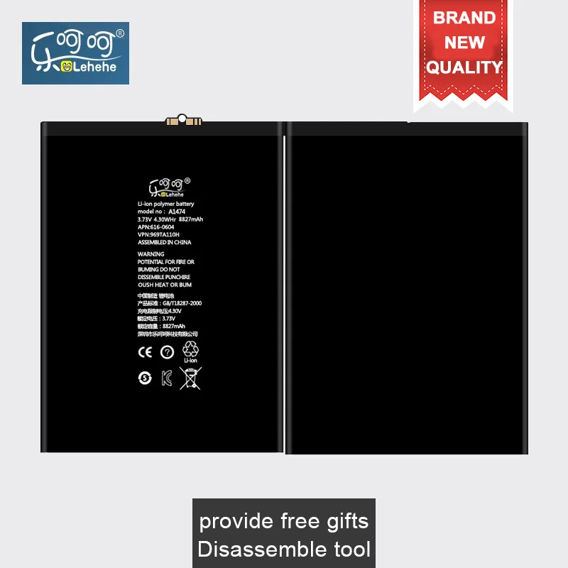 Оригинальный аккумулятор LEHEHE для Apple iPad Air 5 A1484 A1474 A1475 3 73 в 8827 мА · ч замена батареи