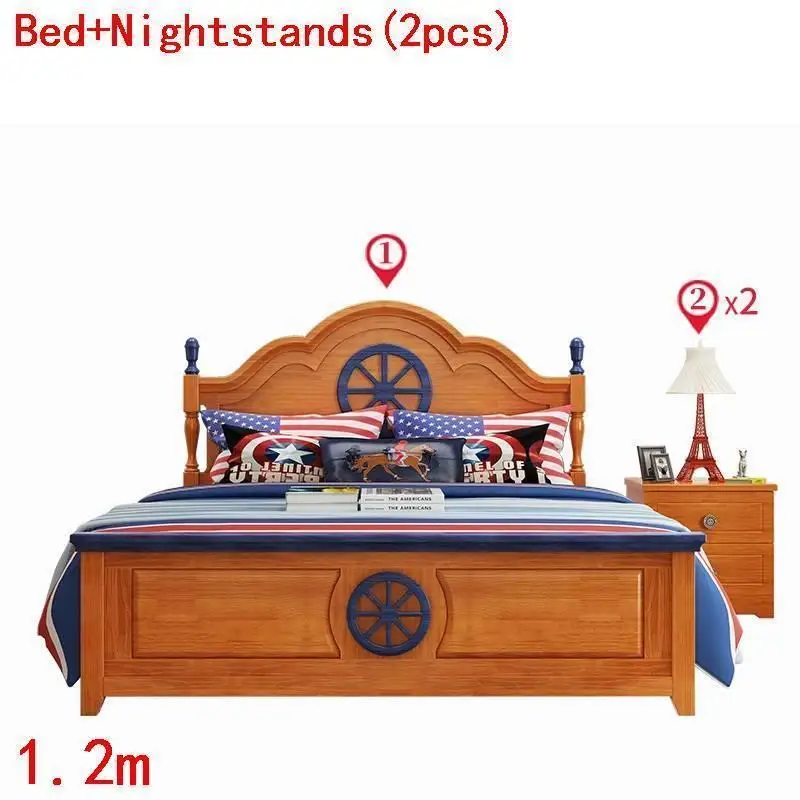 Mobilya Кама Infantiles буфами на рукавах Asiento Kinderbedden древесины Спальня горит Enfant Muebles De Dormitorio деревянная детская мебель кровать - Цвет: Version X