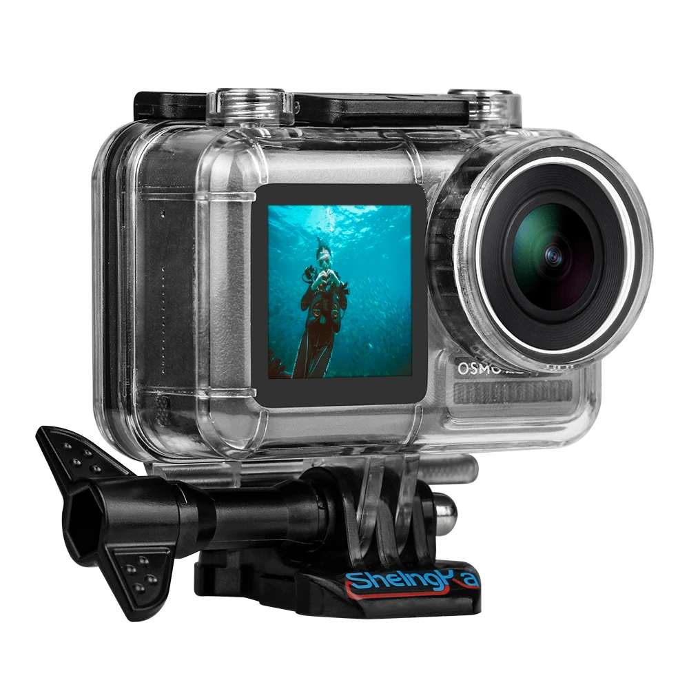 Подводный 40 м Водонепроницаемый Чехол Набор для DJI Osmo экшн Спортивная камера