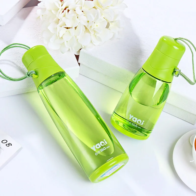 

320ml/420ml/520ml Three Color Portable Summer Water Bottle Eco Plastic Leak-proof Kettle Student Lovers Outdoor Sports Bottles