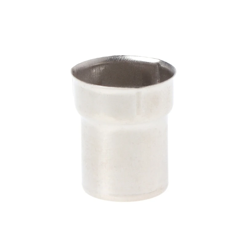 Steel Cap Microwave Oven Replacement Round Hole Magnetron Silver Tone Mar28 5Pcs/Set