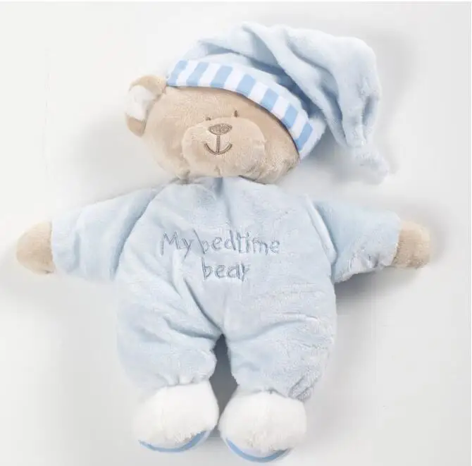 Kawaii плюшевый медведь, мягкие игрушки, плюшевый медведь, Kawaii Плюшевые игрушки, мягкая кукла для сна, для новорожденных детей