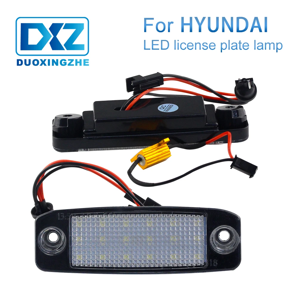 

2X LED Number License Plate Lights Lamp Bulb Canbus Error Free For Hyundai Sonata 10 2010-2013 YF 10my 2010-2012 GF 10 2010-2013