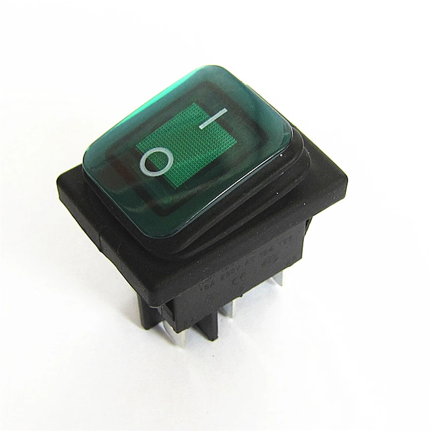 KCD4-202N-3 перфорированный 6 pin ВКЛ-ВЫКЛ Лодка кулисный переключатель KCD2 Серии