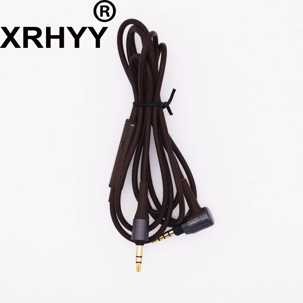 Xrhyy Замена Встроенный пульт шнур управления аудио кабель с микрофоном для аудиотехника ATH-MSR7 sony MUC-S12SM1 MDR-1A наушники