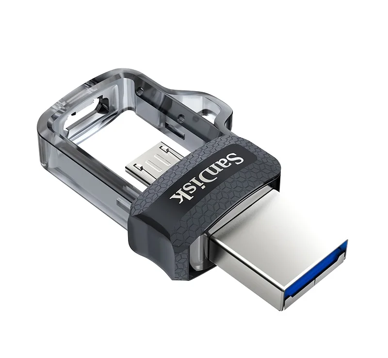 SanDisk Ultra Dual Pendrive DD3 OTG Micro USB 3,0 Flash Stick 16 ГБ 32 ГБ 64 Гб 128 ГБ 256 Гб карта памяти U диск для Android PC