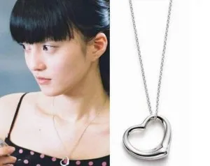 

Korean Fashion Personality Retro Glossy Heart-shaped Necklace Women Gift Jewelry Manufacturers,wholesale Choker Necklace Collier