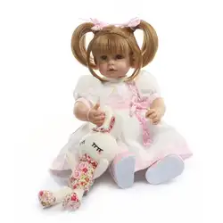 Младенец получивший новую жизнь Кукла, игрушки для девочек 52 см винил силиконовые reborn baby doll ребенок bebe подарок reborn реалиста bonecas