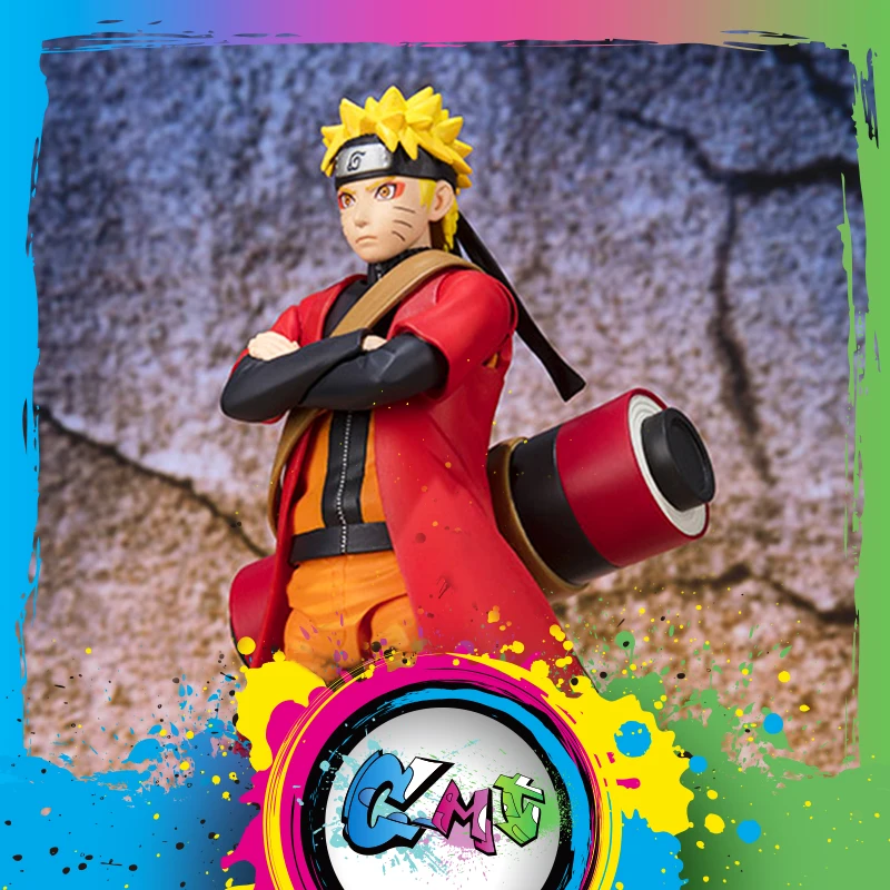CMT Original BANDAI Tamashi Nations Naruto S.H.Figuarts SHF Naruto Uzumaki Sennin Mode Action