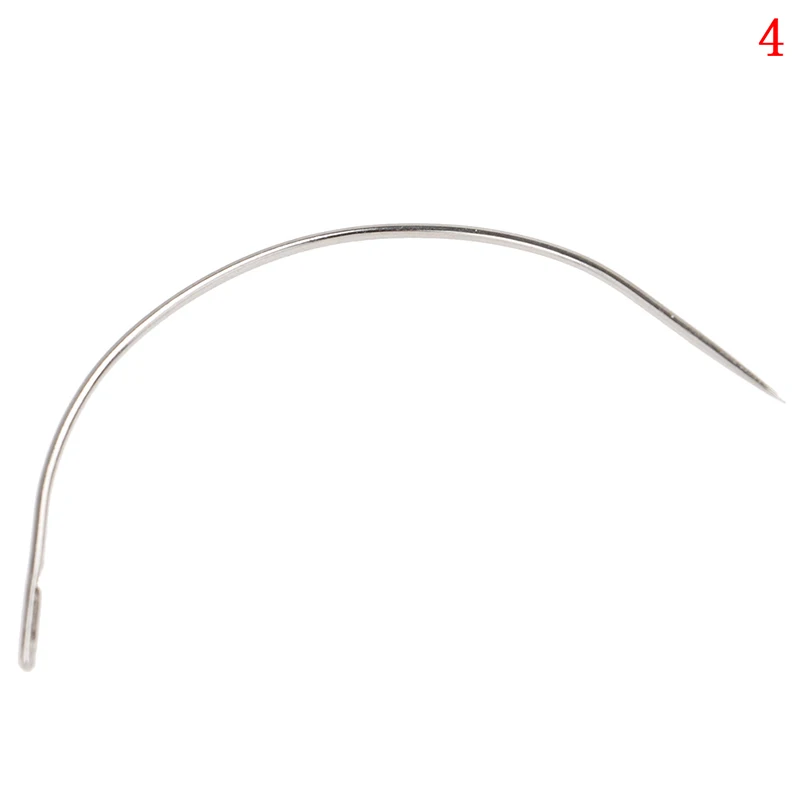 20Pcs/Lot Stainless Steel Bent Curved Needle For DIY Leather Hand