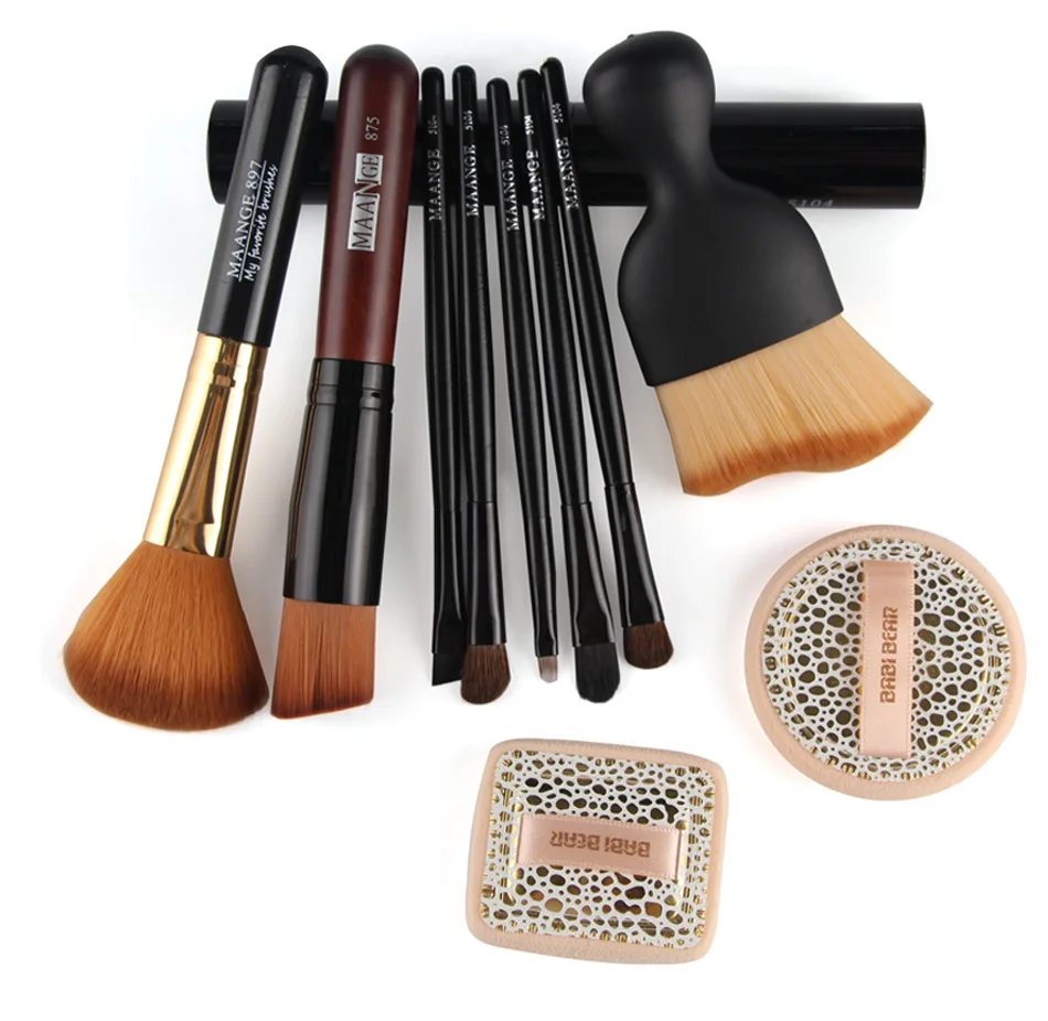 Buy MAANGE 10 in 1 Cosmetic Set Makeup Brushes