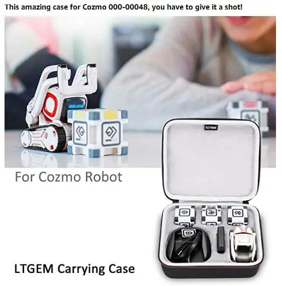 LTGEM Жесткий Чехол для Anki Cozmo 000-00048 или Cozmo Коллекционное издание робот-черный