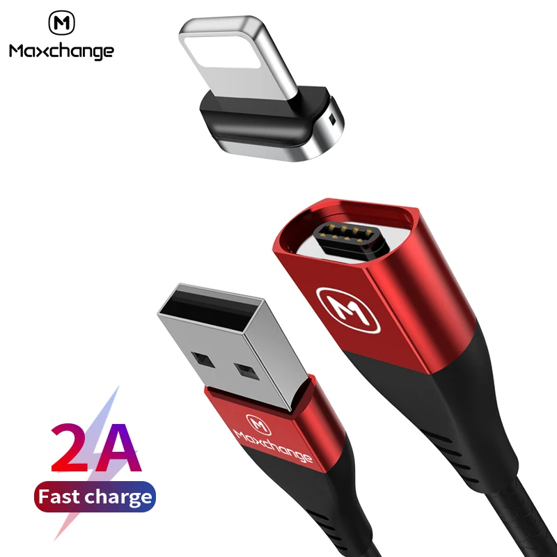 

Newest Macnetic USB Cable For iPhone Xs Max XR X 8 7 Plus Fast Charging Magnet USB Charger Data Charge Cables For Ipad Cables