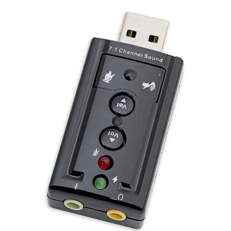 External usb 2 0 speaker headset with microphone 3 5mm jack 7 1 channel