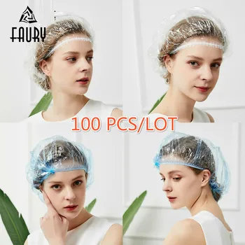 

100 Pcs/lot Chef Cap Woman Men Thickness Waterproof Shower Hat Defence Lampblack Cooking Kitchen Cook Oil Proof Headgear Horeca