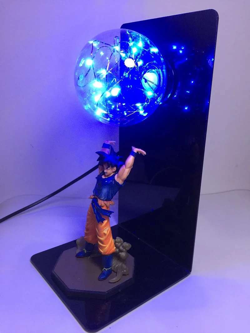 Dragon Ball Z Lamp Goku Streng Bombs Led Light Lamp Action Figure Whole Set PVC 