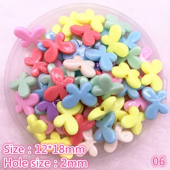 

50pcs/lot Multicolour Acrylic Large Hole Beads for Children Children Beads for Jewelry Making DIY Handmade Bracelets Necklace #E